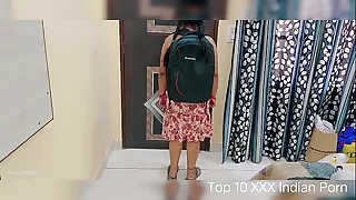 Indian best ever college girl plus college old crumpet fuck less clear hindi voice